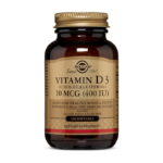 Vitamin D3 10 mcg (400 IU), 100 softgels
