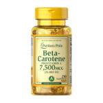 Beta-Carotene 7,500 mcg, 250 softgels
