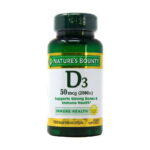 D3 50 mcg (2000 IU), 150 softgels