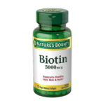 Biotin 5000 mcg, 72 softgels