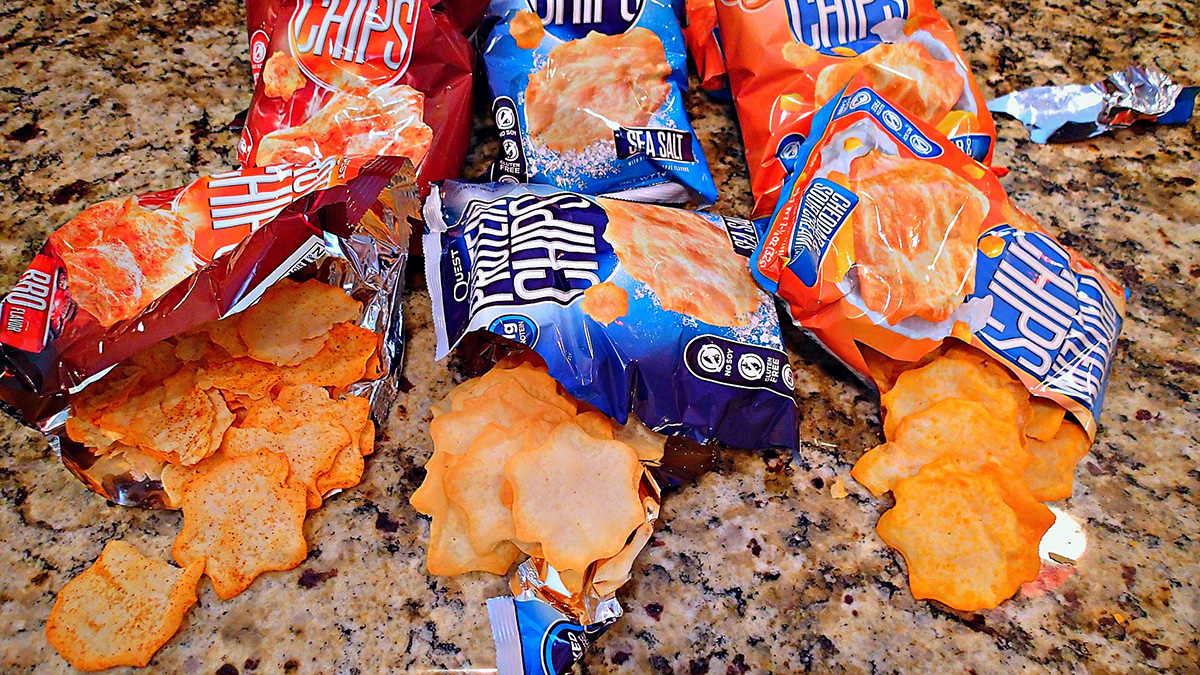 Quest Chips Cheddar без упаковки
